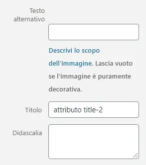 attributo titolo 3 attributo titolo 3