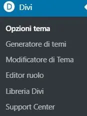 divi opzioni tema divi opzioni tema