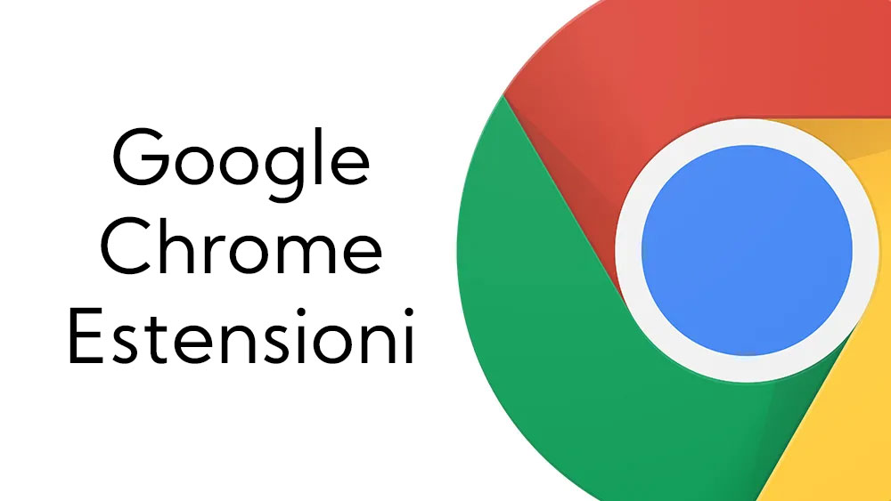 Estensioni di Google Chrome con logo